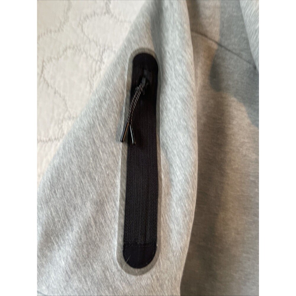 Nike Jacket Mens Small Gray Hooded Full Zip Arm Sleeve Pocket Comfortable - Picture 8 of 10